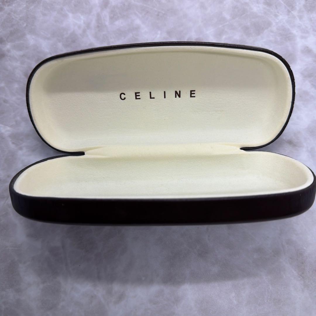 CELINE セリーヌ リムレス 度なし サングラス SC1159 ケース付き