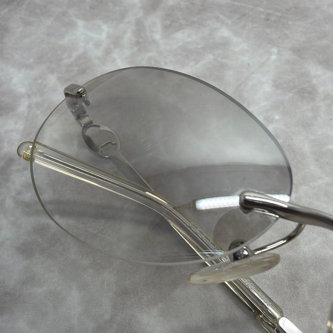 CELINE セリーヌ リムレス 度なし サングラス SC1159 ケース付き