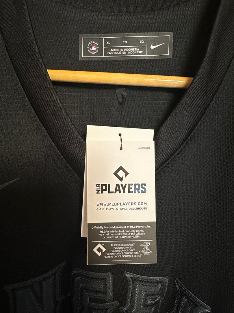 限定　大谷翔平 ユニフォーム 黒　XLサイズ