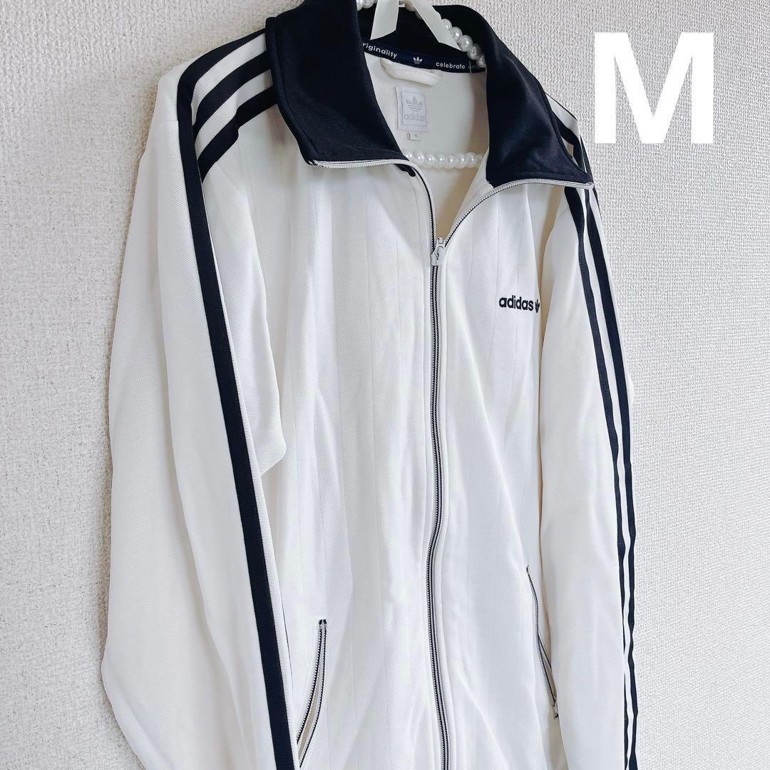 adidas トラックジャケット M ホワイト