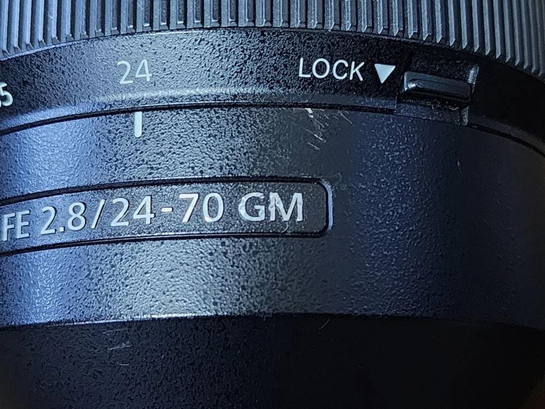 SONY FE 24-70mm F2.8 GM（SEL2470GM）ズームレンズ
