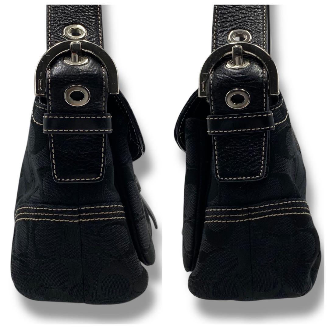 美品 コーチ 6314 ソーホー バッグ レザー キャンバス Y2K COACH