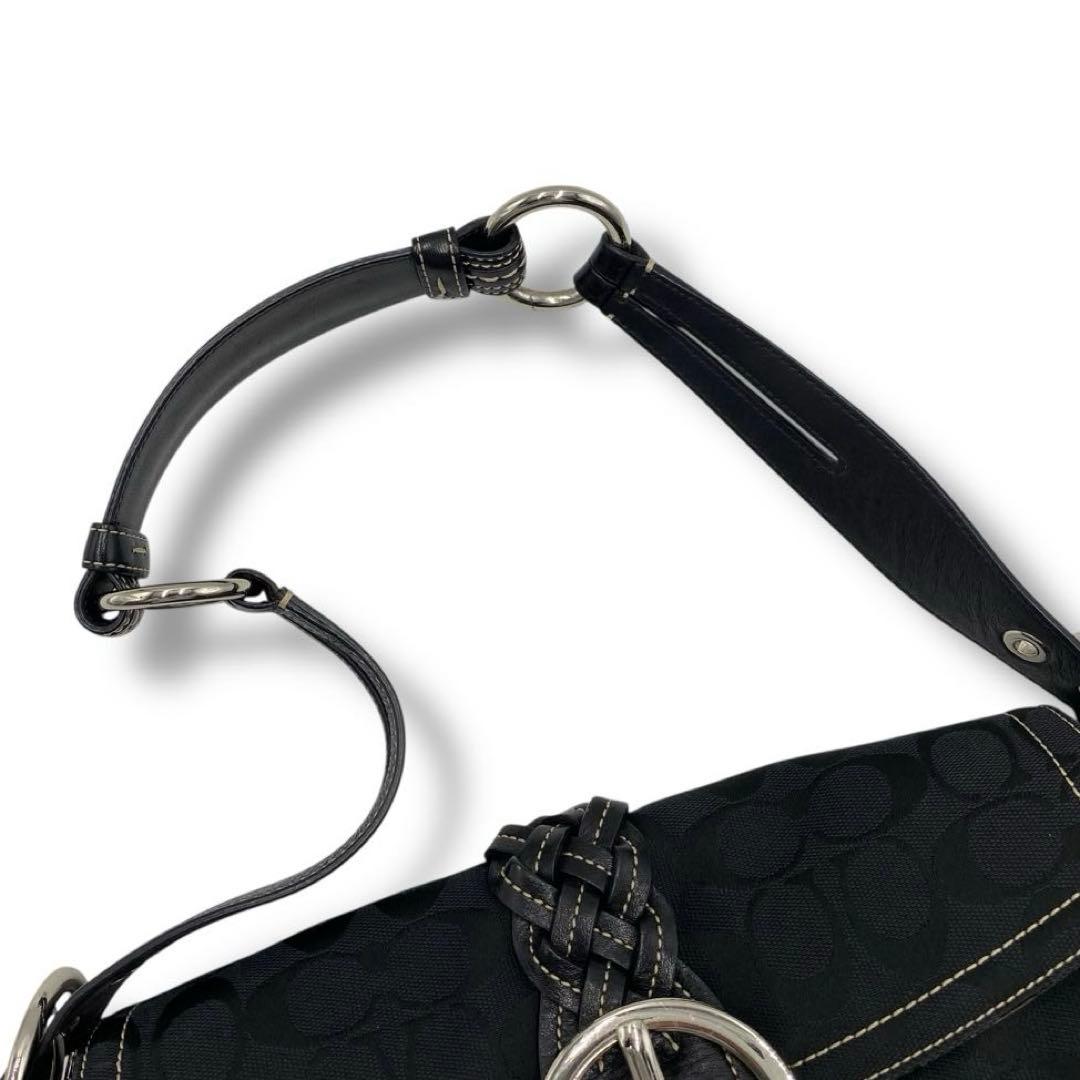 美品 コーチ 6314 ソーホー バッグ レザー キャンバス Y2K COACH