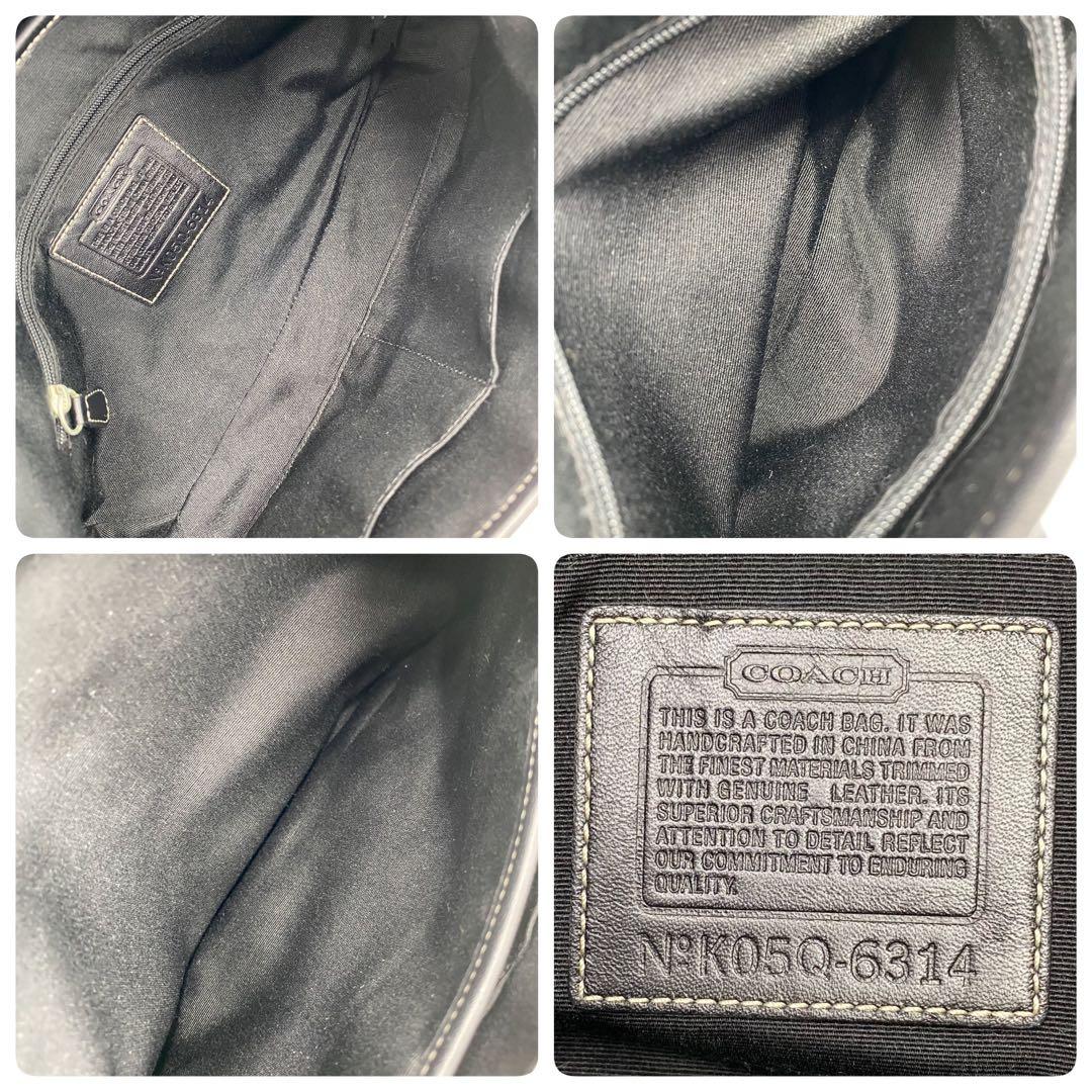 美品 コーチ 6314 ソーホー バッグ レザー キャンバス Y2K COACH