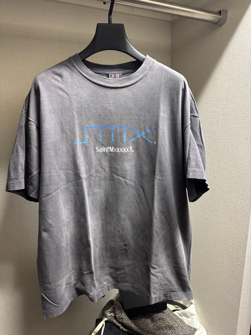 Saint Mxxxxxx グレー Tシャツ XL