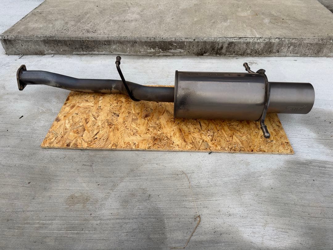 スバル　STI S202 インプレッサ　チタンマフラー