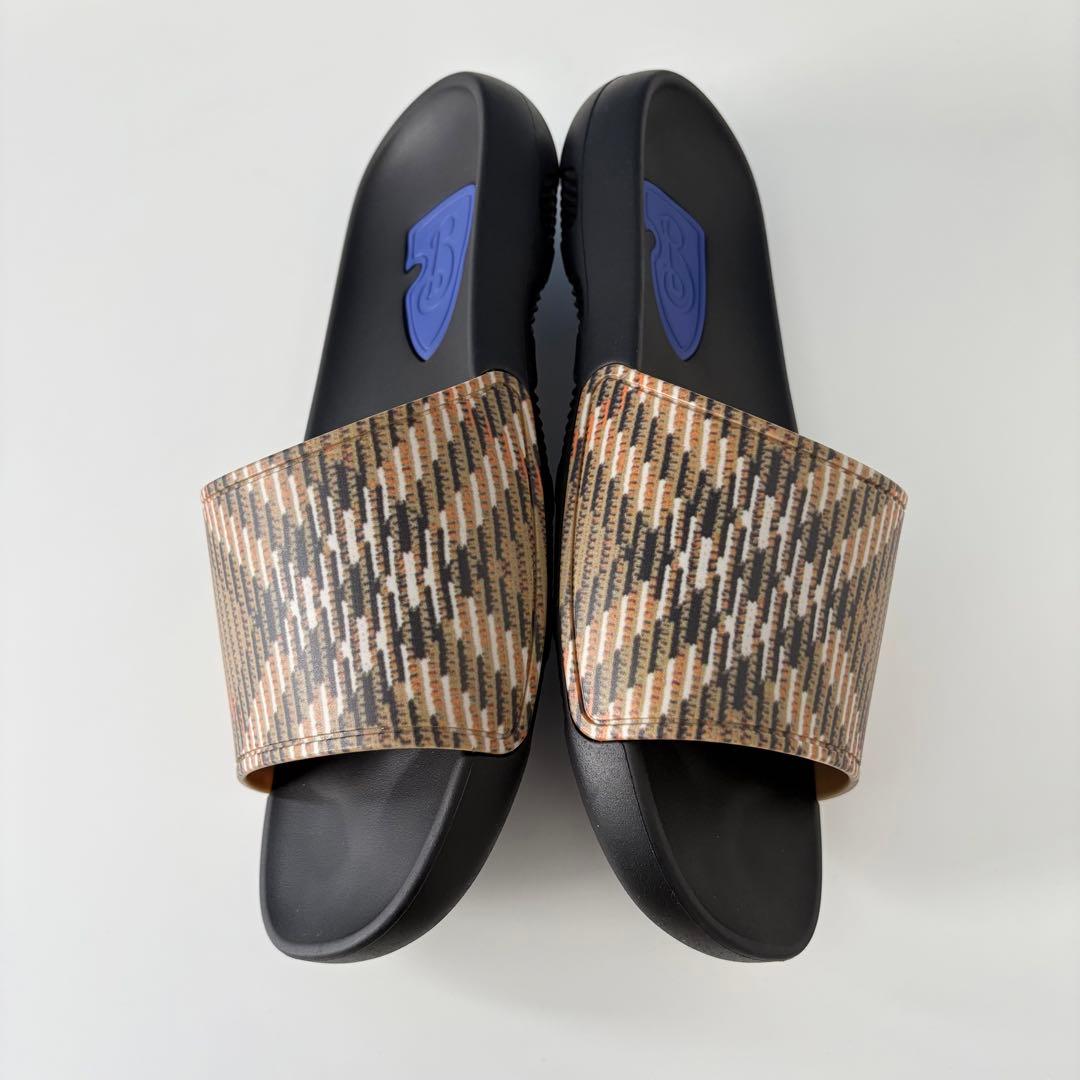 Burberry バーバリー ノバチェック ダイブ スライドサンダル 41