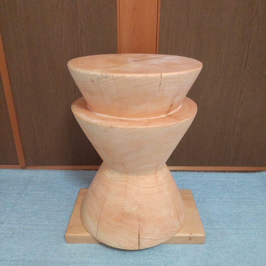 N-TOさん専用檜丸太椅子 スツール