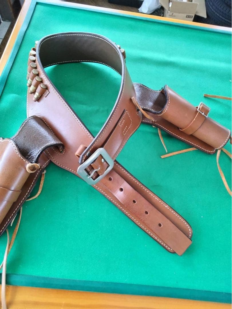 2丁拳銃用ガンベルト