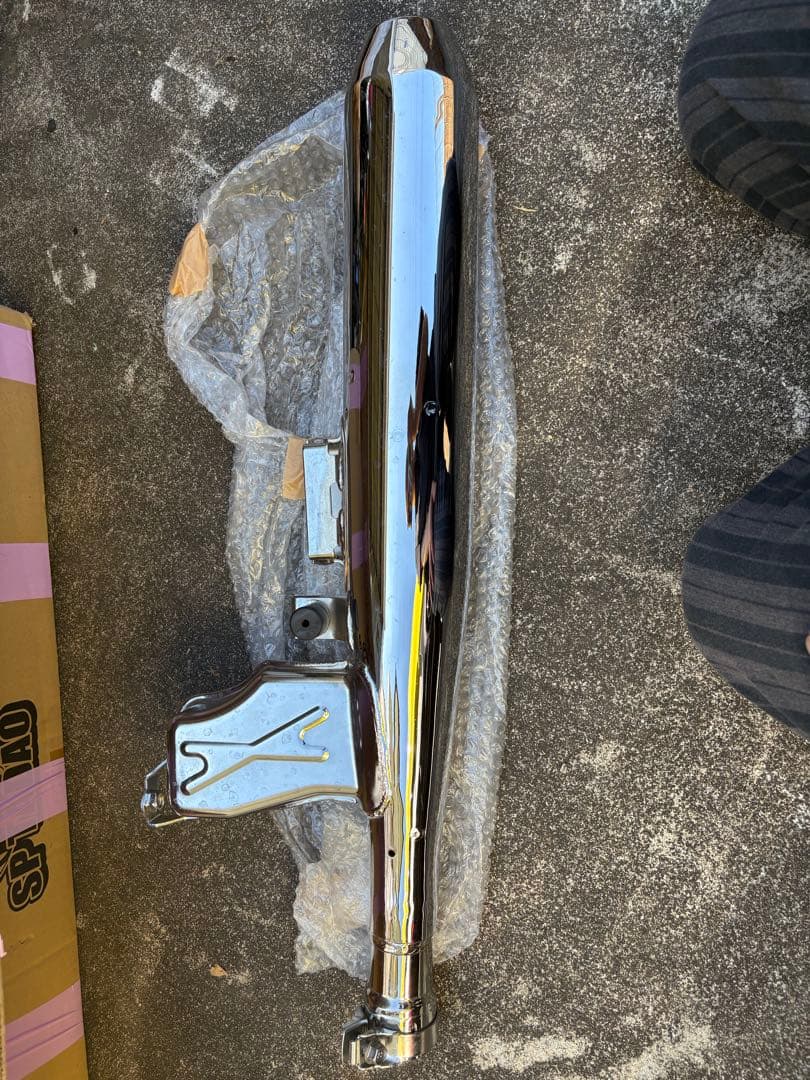 SR400FI プラナスマフラー