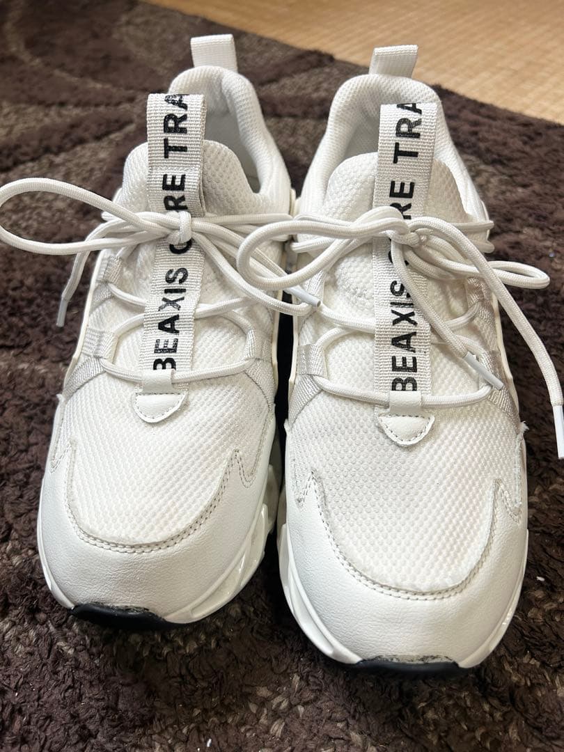 BEAXIS S（23.5-24cm） バランスコアスニーカー ホワイト