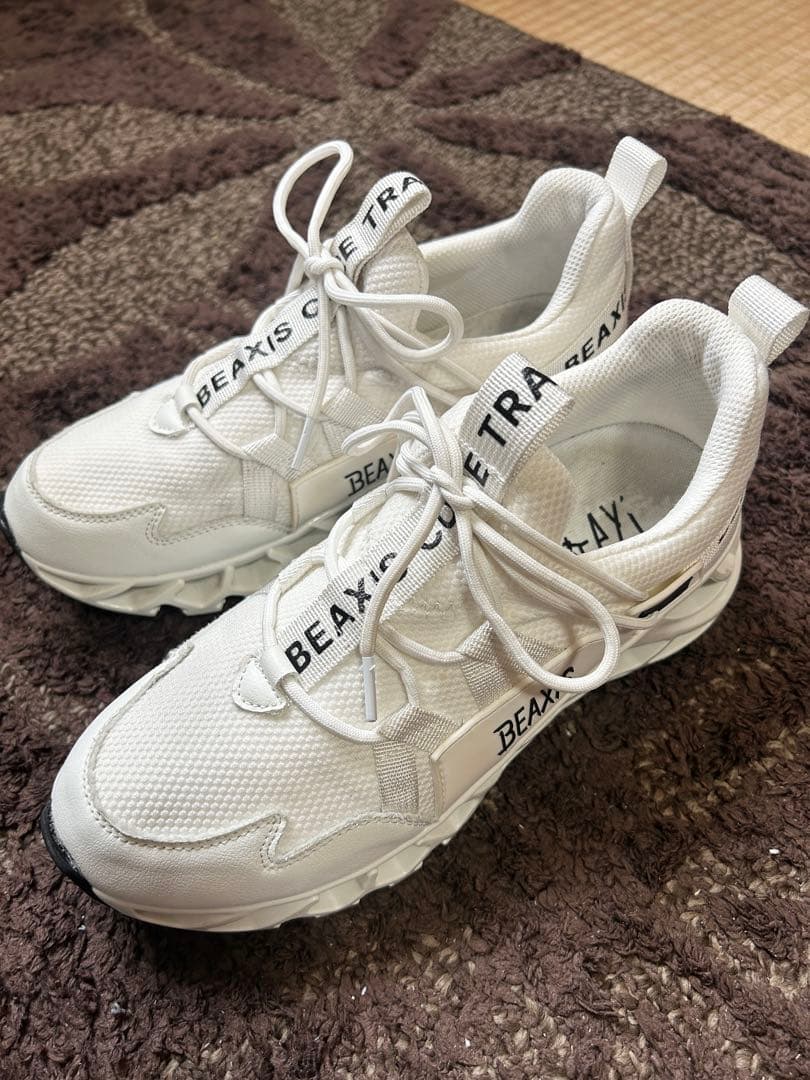 BEAXIS S（23.5-24cm） バランスコアスニーカー ホワイト