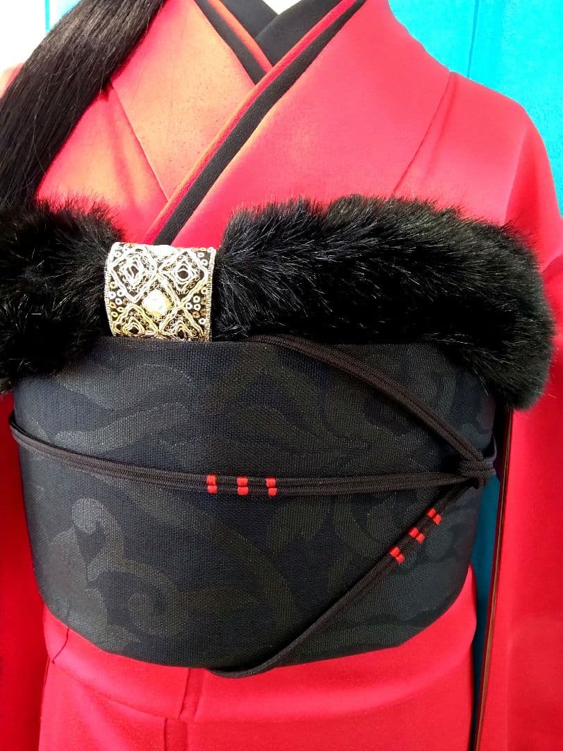 振袖フルセット、正絹振袖、成人式、半襟、重ね衿、帯揚げ帯締め、京の袋帯、襦袢