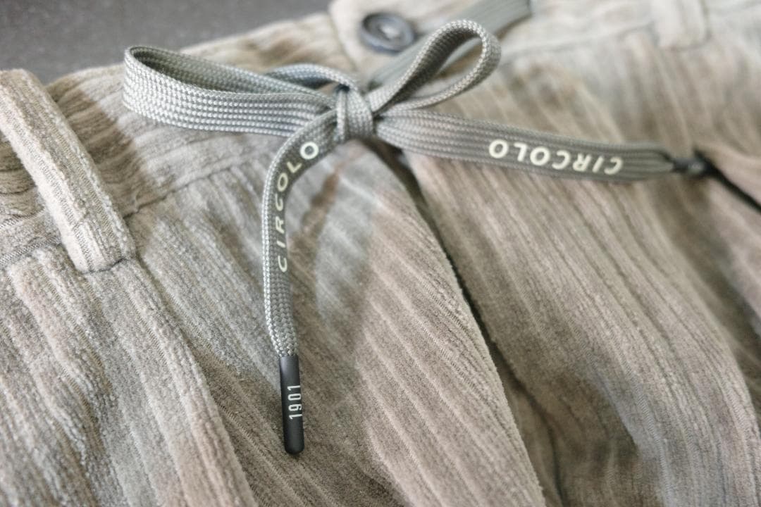 てら　CIRCOLO 1901 コーデュロイ パンツ　カーキ　48