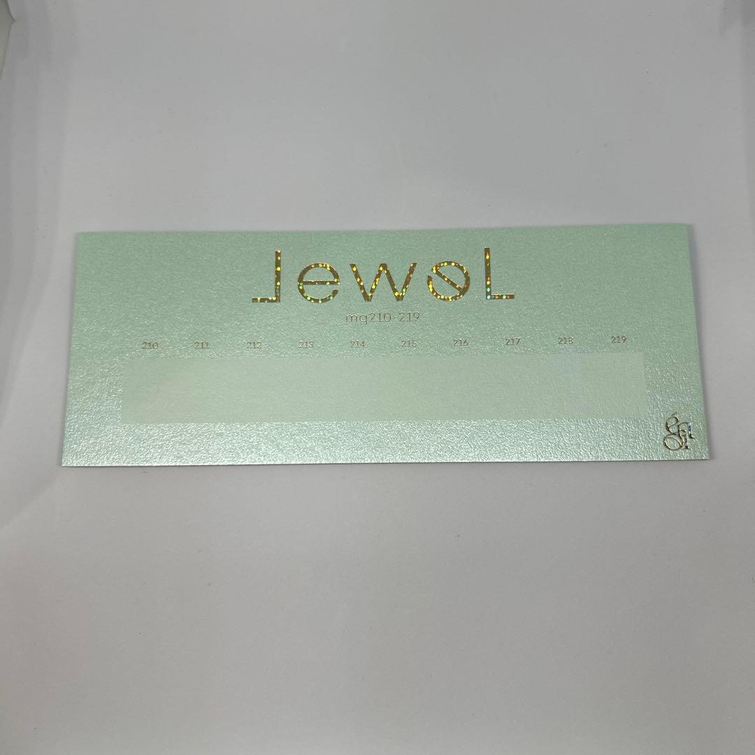 enoi jewel mg210-219 10色セット(約1.5g 半量程度)