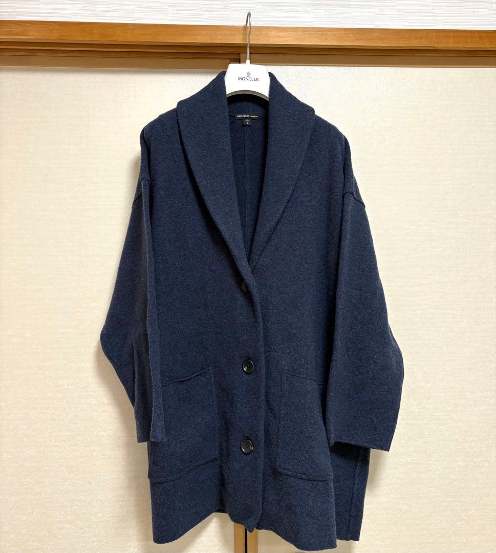 JAMES PERSE カシミア SHAWL COLLER CARDIGAN