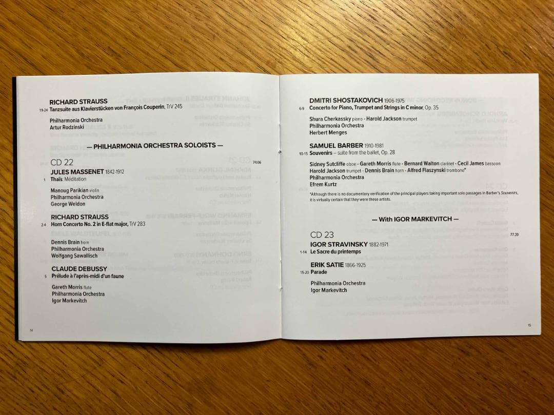 フィルハーモニア管弦楽団／創⽴75周年記念限定生産BOX（24CD）