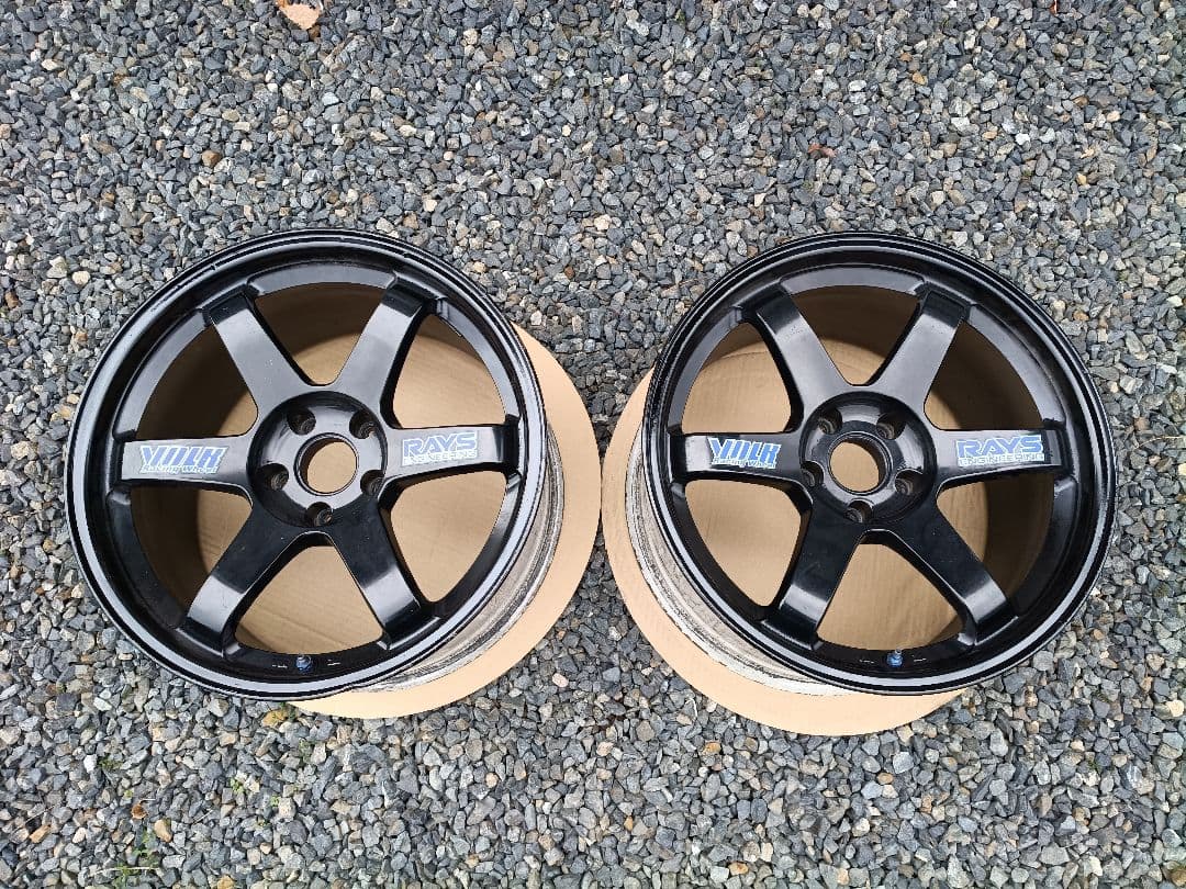 RAYS te37 VOLK RACING 18インチ 9.5j +12