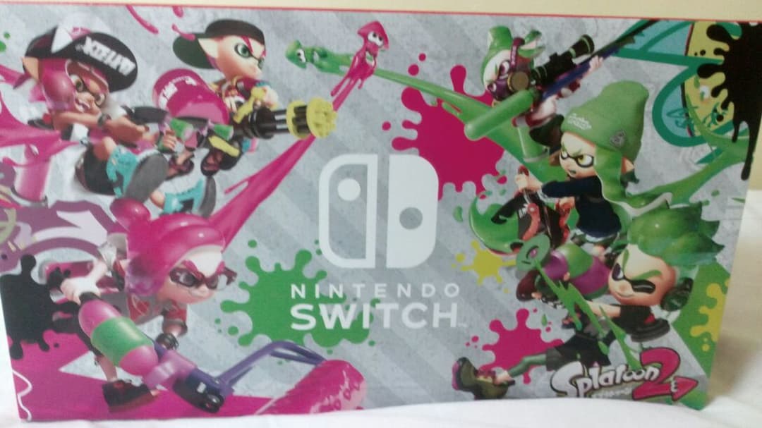 任天堂スイッチ本体です。