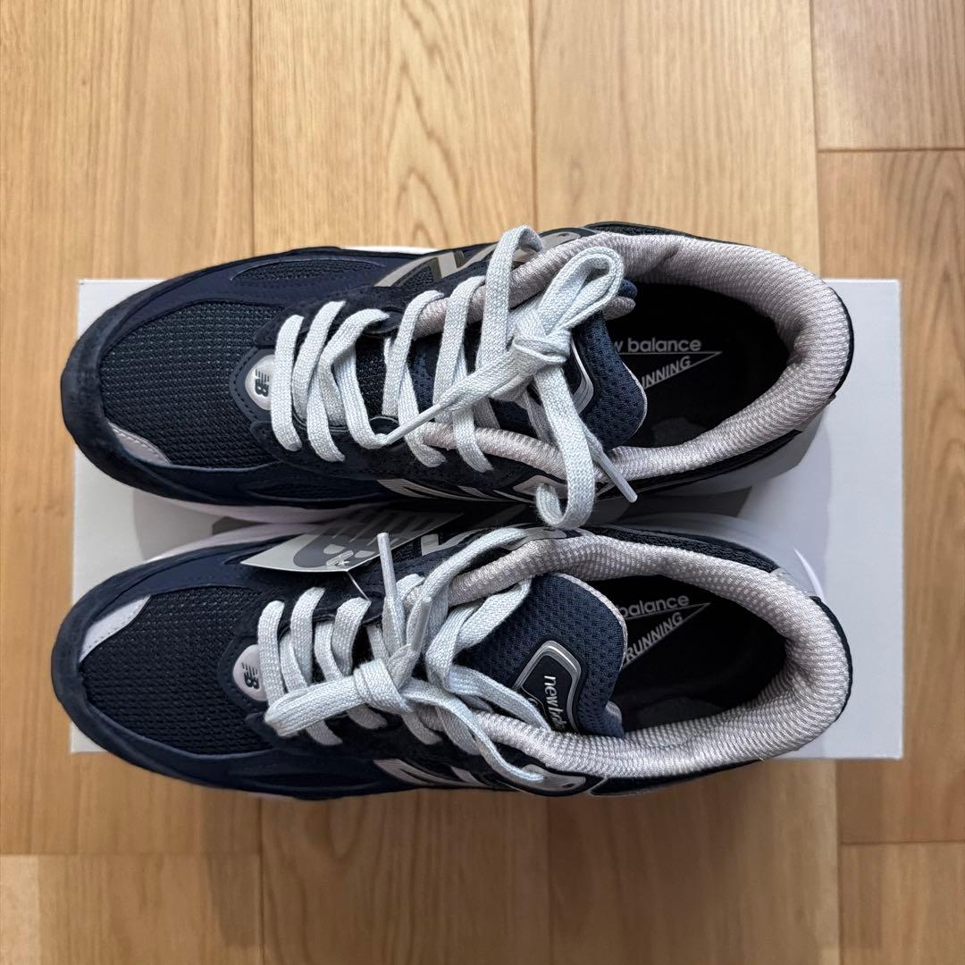 New Balance 990 V6 ネイビー 24cm 箱付き 国内正規店