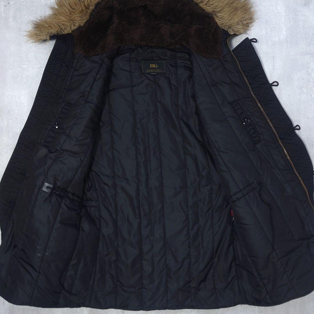 HYSTERIC GLAMOUR N-3B プリマロフト ワッペン 黒 L