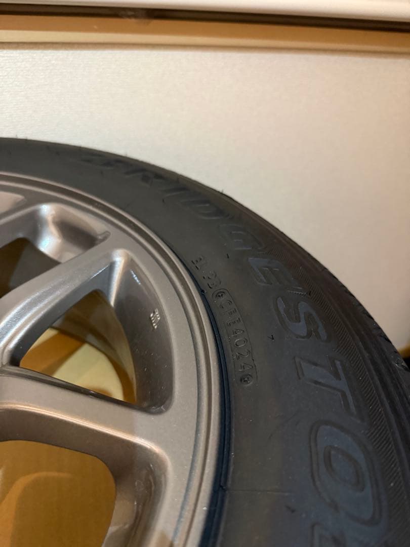 ジムニー XC JB64 純正 アルミホイール+タイヤ 低走行 2024 40週