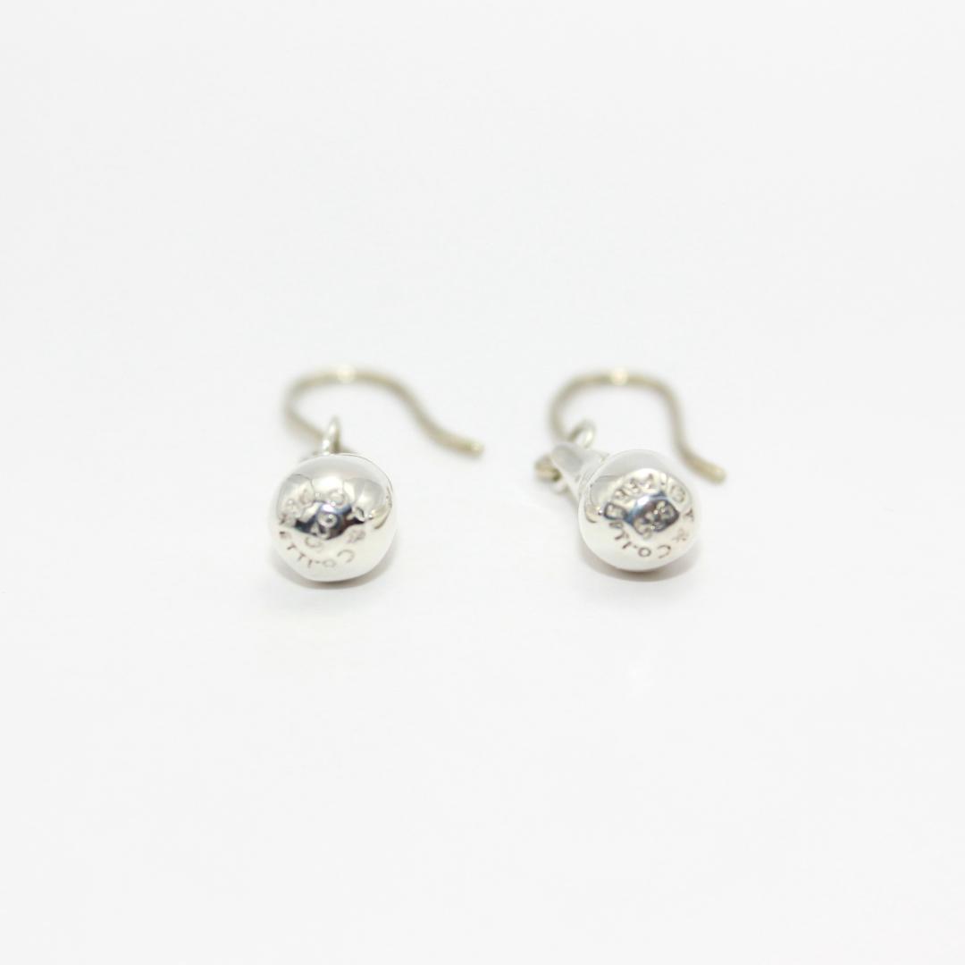 美品 Tiffany&Co. ティファニー ティアドロップ シルバー ピアス