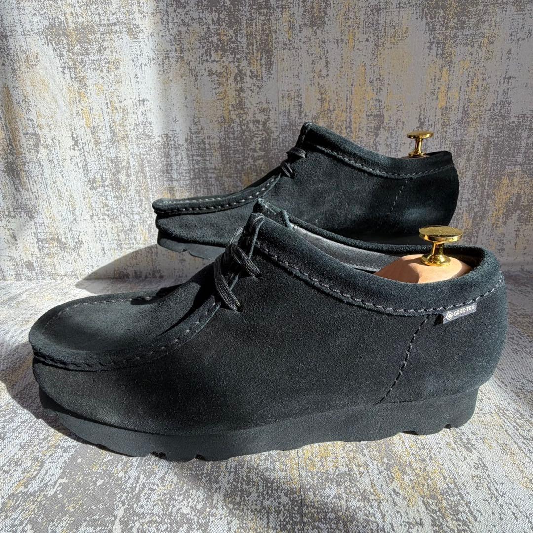 ★大人気★クラークス ワラビーGTX【26.5】ゴアテックス ブラック