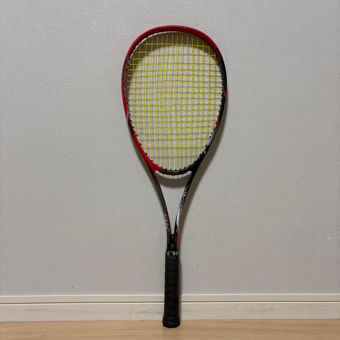 【極美品】YONEX ナノフォース 8V レブ フレイムレッド