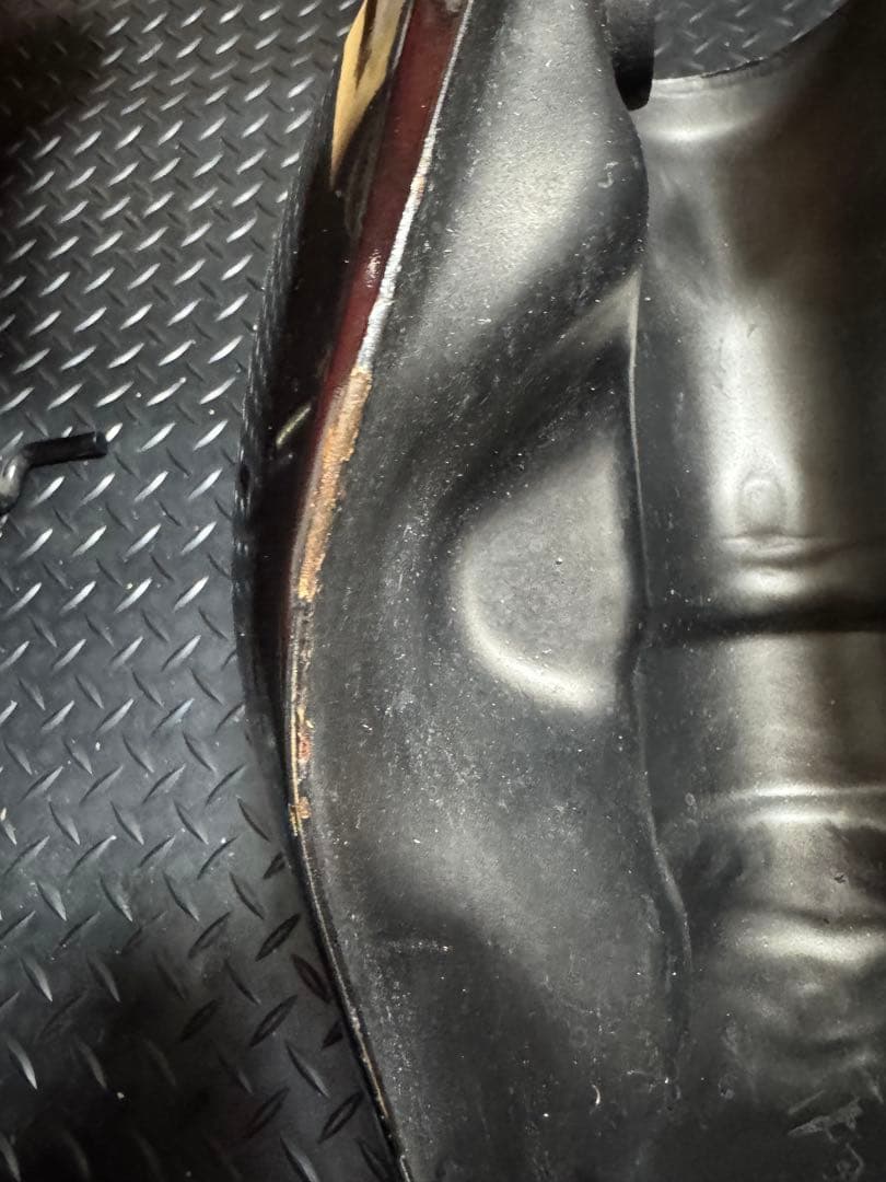 ヤマハTW用　ガソリンタンク＆フロントフェンダー ブラウン　凹み無し