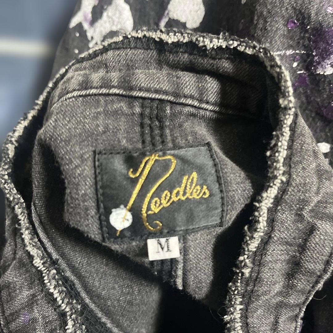 Needles ニードルズ ペイント ペンキ加工 チョアコート ジャケット
