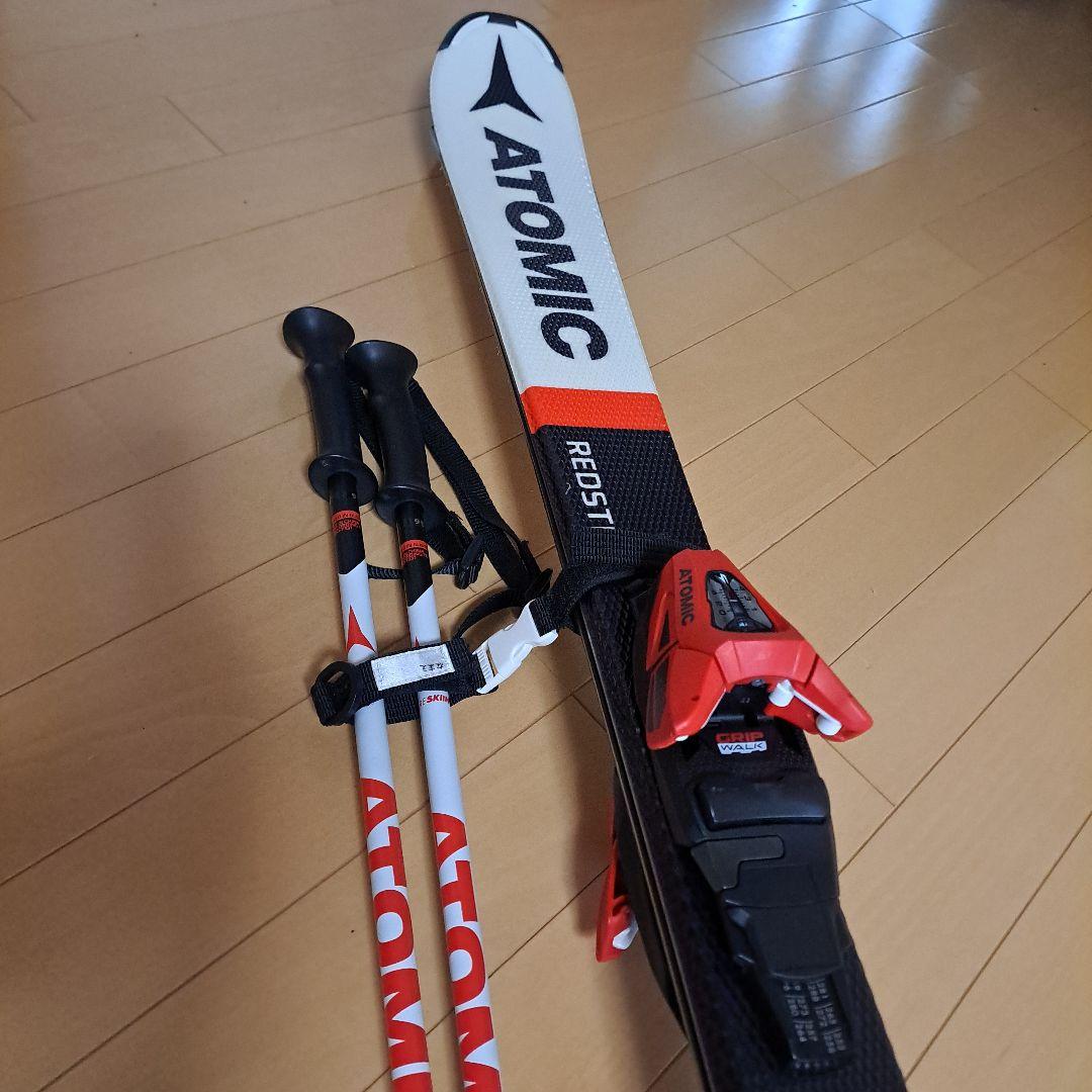 Atomic JX 130 　スキー、ポールセット
