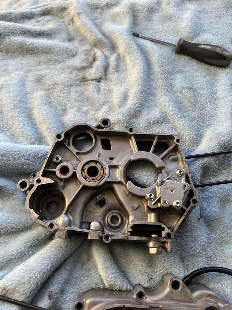 モンキー6Vケース改 強化オイルポンプ、高速ベアリング付き