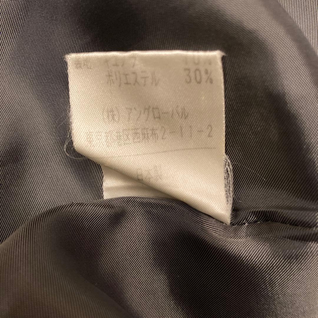 マーガレットハウエル　フロントフライメルトンウールチェスターコート　日本製