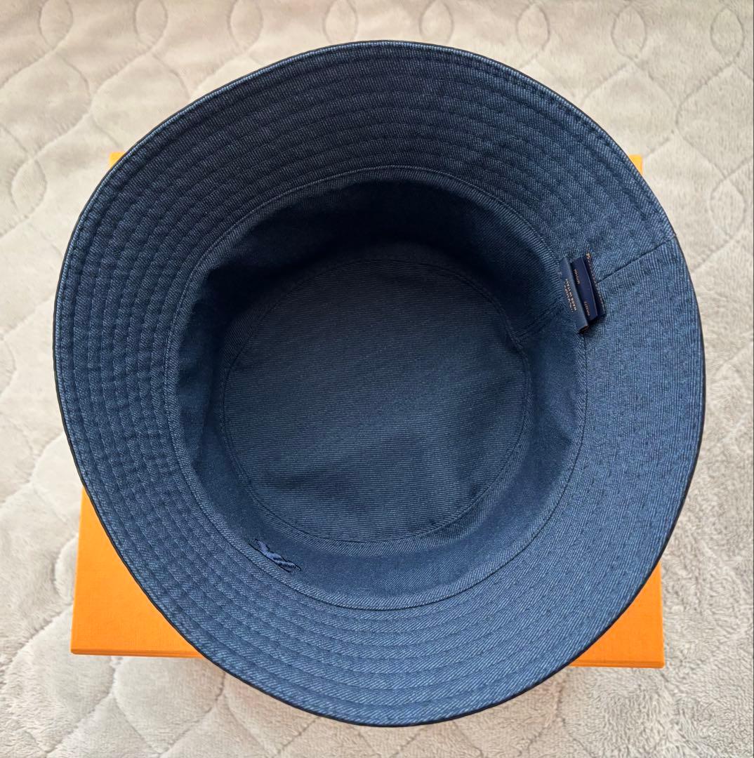ルイヴィトン シャポー モノグラム レイン ハット ナイロン バケット バケハ