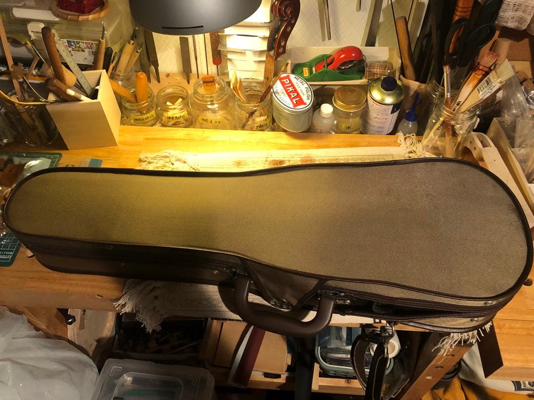 【駒&魂柱調整済】Suzuki分数バイオリンNo200 1/2 1999