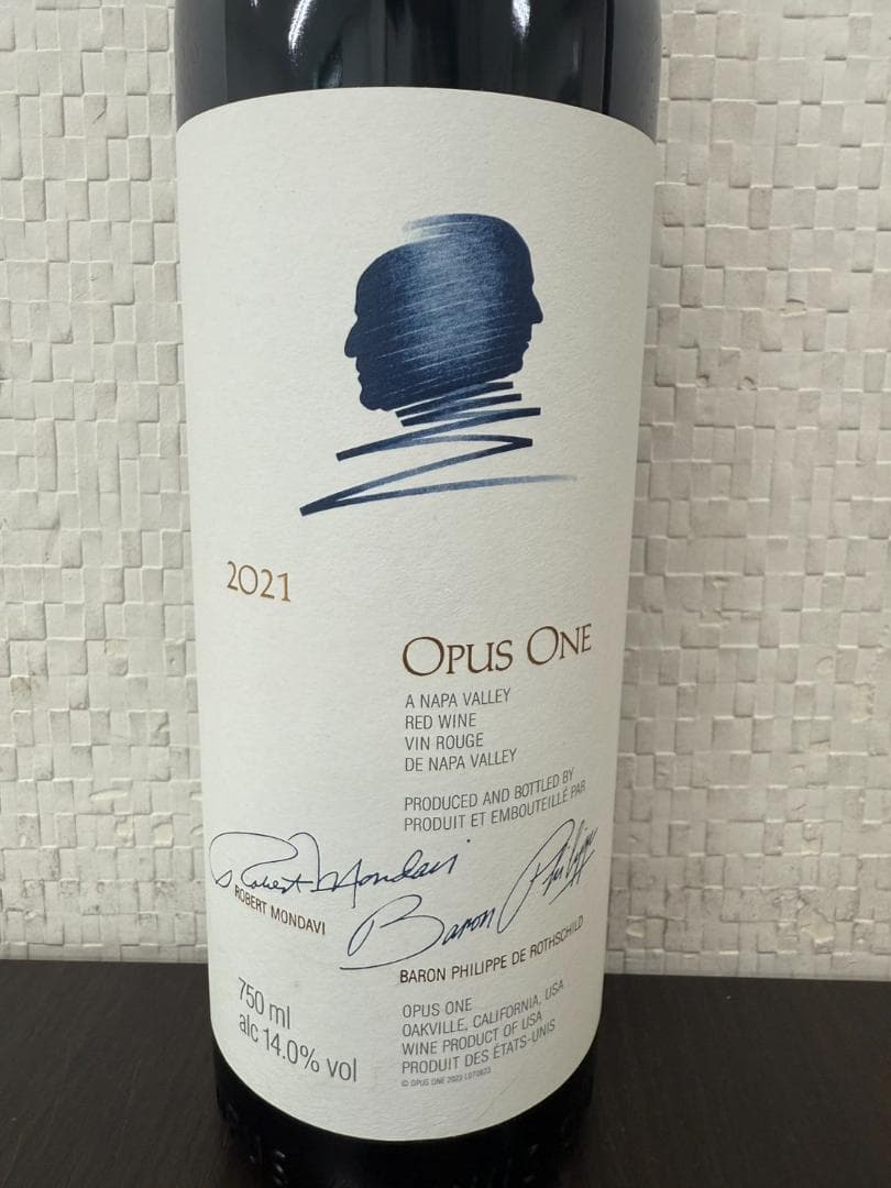 新品未開栓 OPUS ONE オーパスワン 2021 750ml 14％