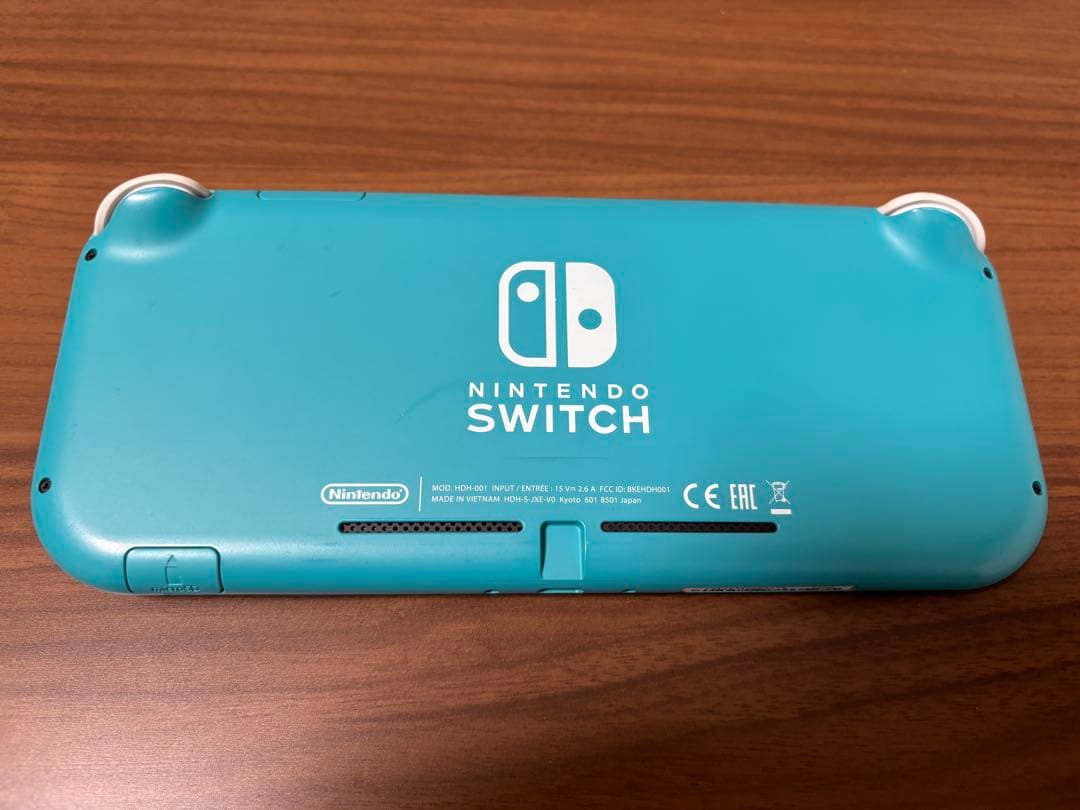 Nintendo Switch Lite ターコイズ ACアダプター,SD付属