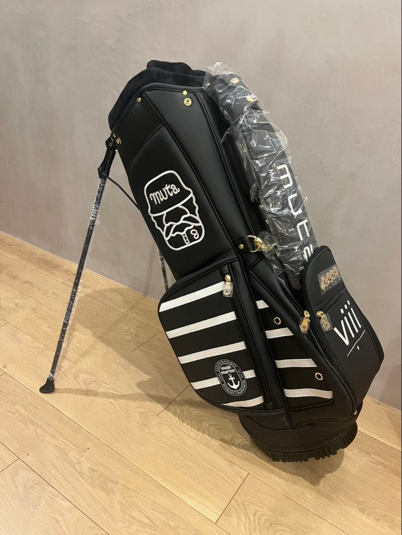 【新品未使用】muta MARINE 新作　ゴルフキャディバッグ　期間限定値下げ