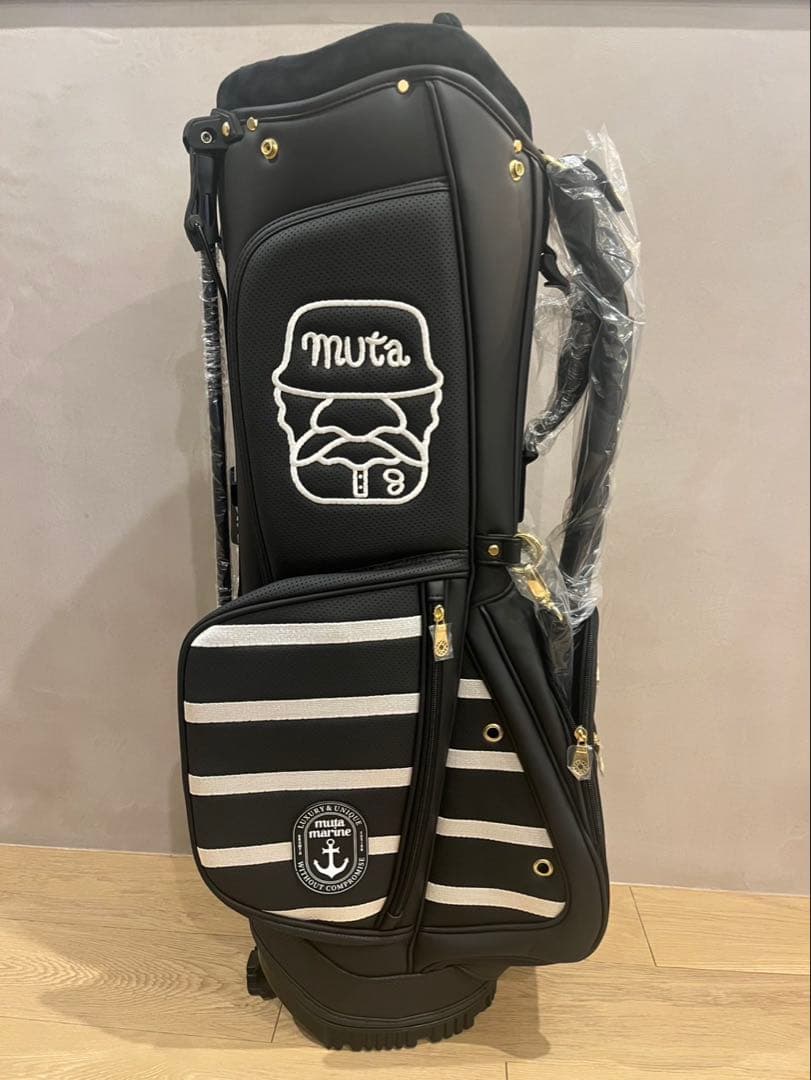 【新品未使用】muta MARINE 新作　ゴルフキャディバッグ　期間限定値下げ