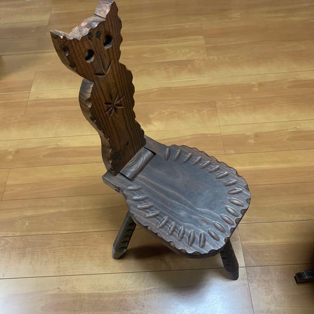 激レア　アンティーク テーブルと椅子セット　スペイン家具