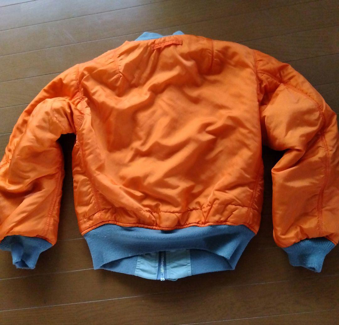 ぱ*な様 80s−90s ALPHA MA-1 IDEALジップ　USA製