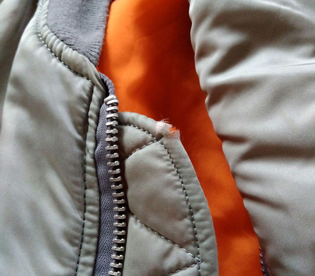 ぱ*な様 80s−90s ALPHA MA-1 IDEALジップ　USA製