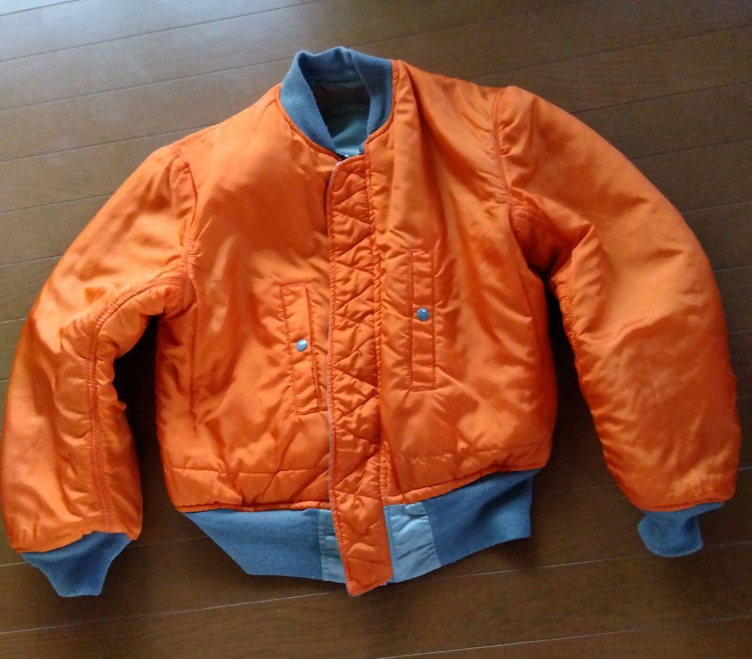 ぱ*な様 80s−90s ALPHA MA-1 IDEALジップ　USA製