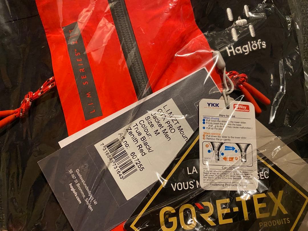 Haglofs L.I.M ZT マウンテン ゴアテクスプロJKT 新品未使用