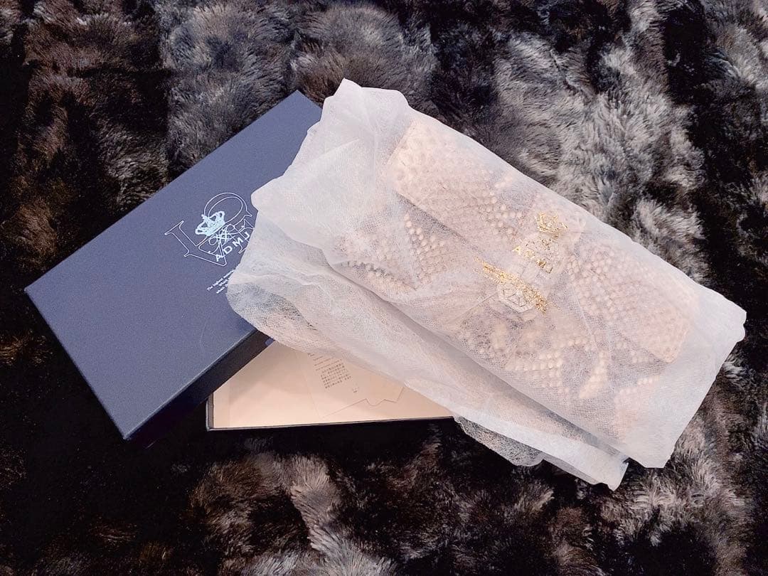 A.D.M.J. ヘビ革 長財布 新品未使用