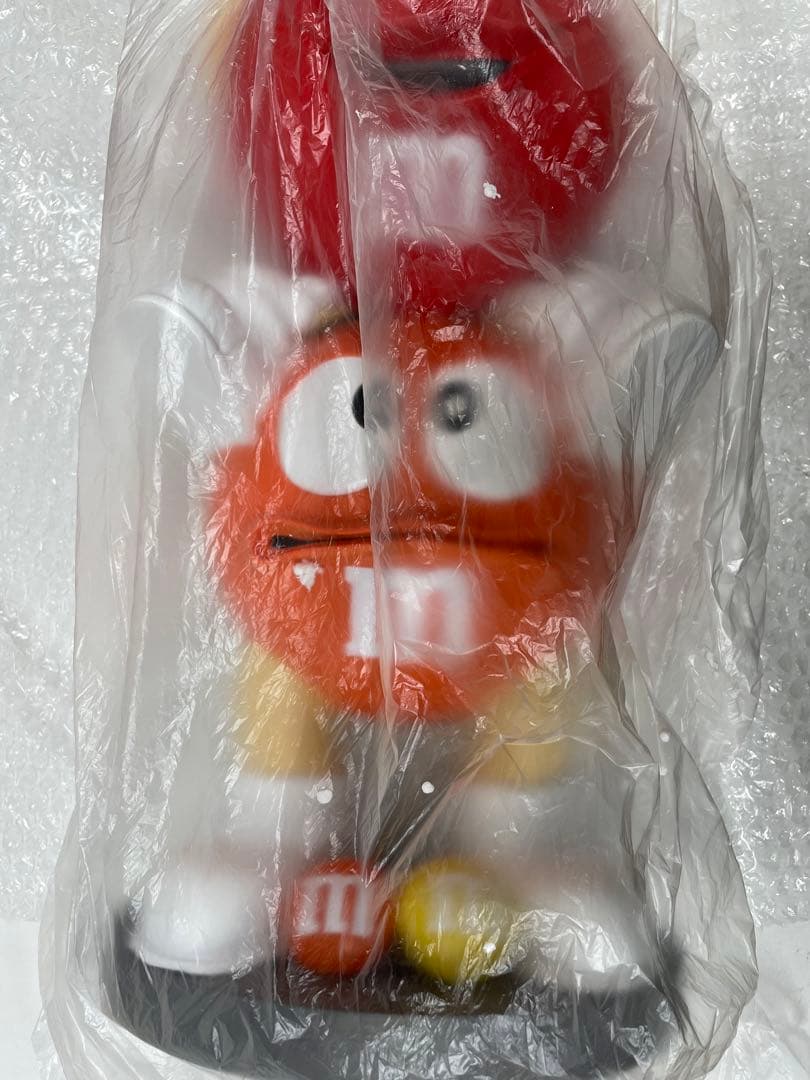 m&m's オレンジ レッド　ディスペンサー フィギュア 置物　おしゃれ