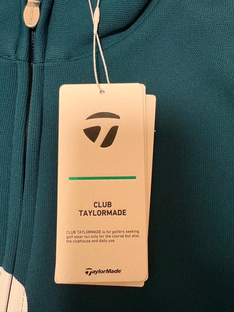 【新品未使用】TaylorMade ダークグリーン トレーナー M ジャケット