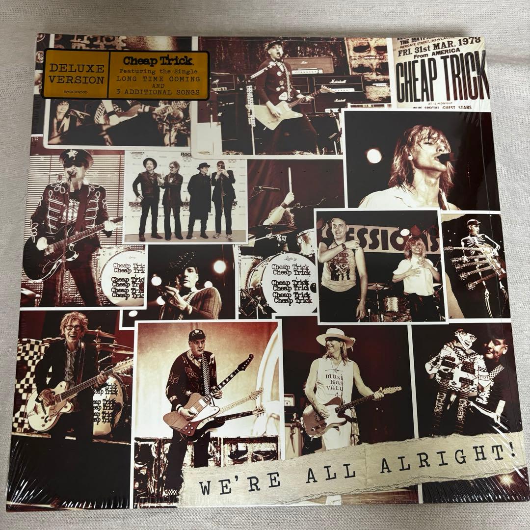 洋楽 CHEEP TRICK We're All Alright! Deluxe LP