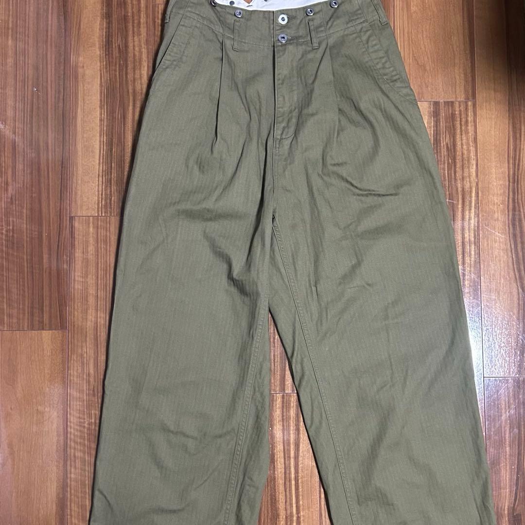 【美品】GURANK 25AW HB WORK PANTS size34